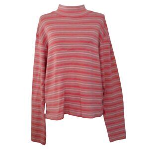 Woolrich Grenadine Striped Long Sleeve Top Women's XL Final Chance Sale